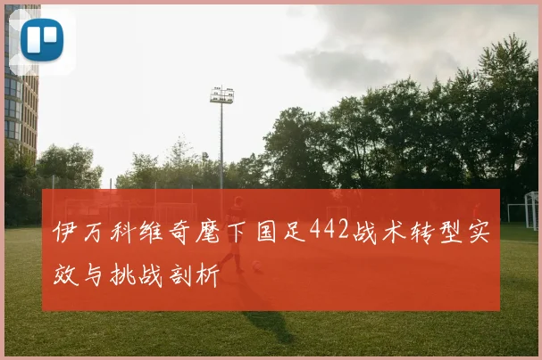 伊万科维奇麾下国足442战术转型实效与挑战剖析